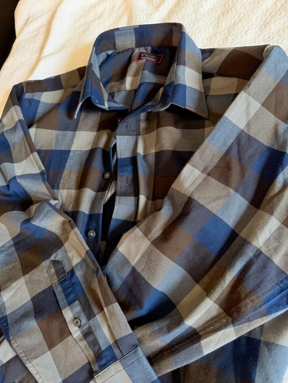 Perfect fall UNTUCKit Plaid Regular Fit Dress Shirt